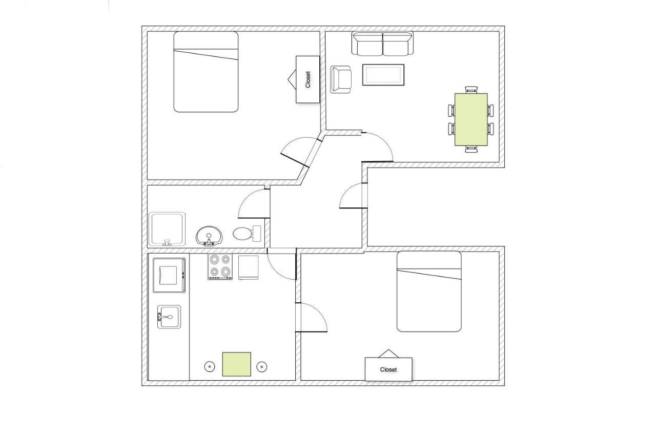 Sanders Lake - Pleasant Two-Bedroom Apartment In Downtown Copenhaga Exterior foto